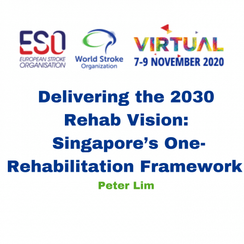 Delivering the 2030 Rehab Vision: Singapore’s One-Rehabilitation Framework – Peter Lim