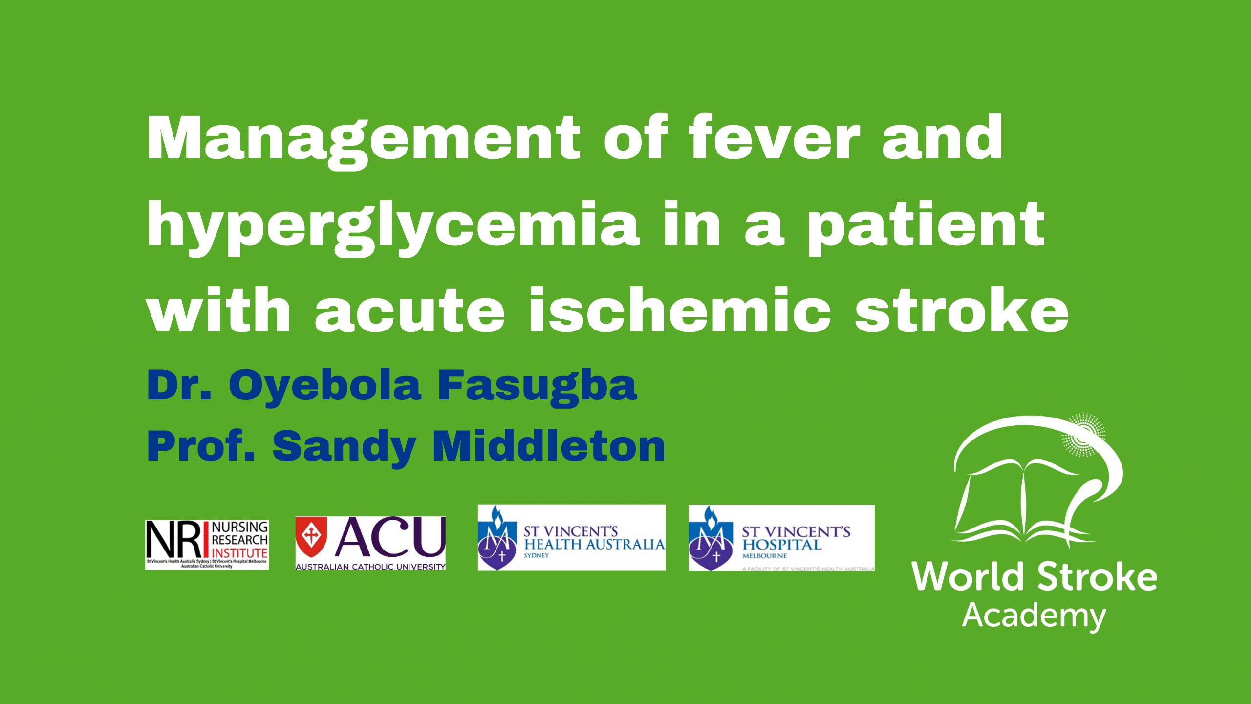 acute stroke case study