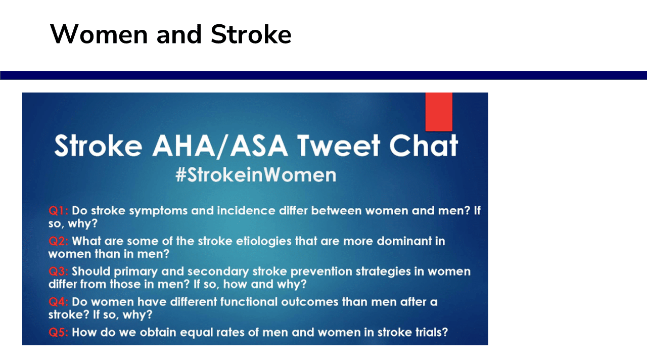 Women and Stroke