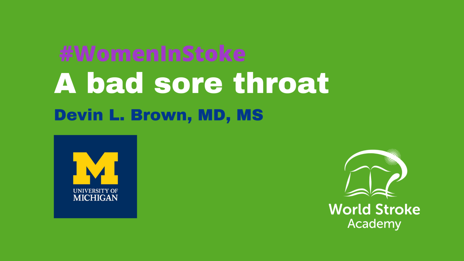 Case Study – A bad sore throat