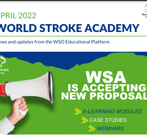 The latest WSA news & activities – April