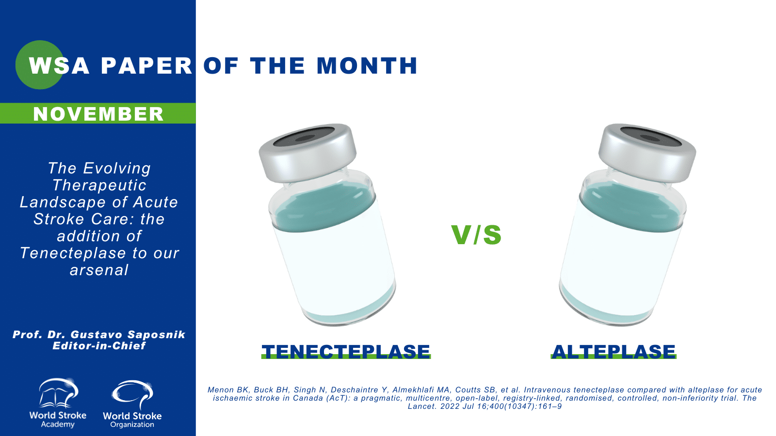 Tenecteplase versus alteplase for the management of acute ischaemic stroke  in Norway (NOR-TEST 2, part A): a phase 3, randomised, open-label, blinded  endpoint, non-inferiority trial - The Lancet Neurology