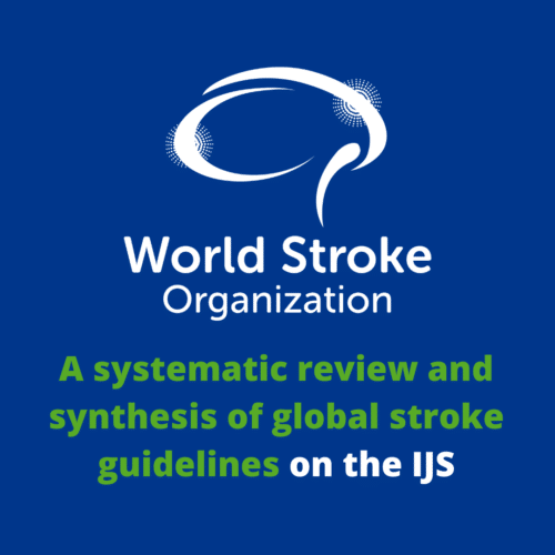 New IJS paper on WSO global stroke guidelines