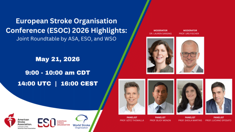 European Stroke Organization Conference (ESOC) 2026 Highlights